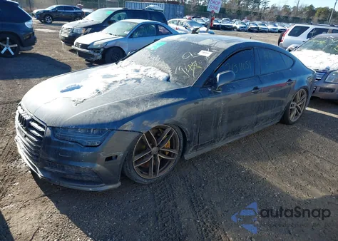 2016 Audi S7 4.0T из США, поврежденный, VIN WAUW2AFCXGN031858